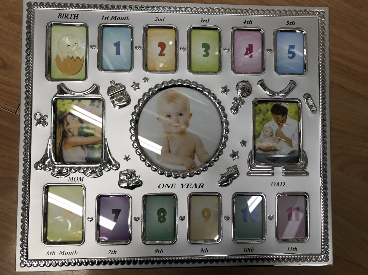 12月宝宝合金框