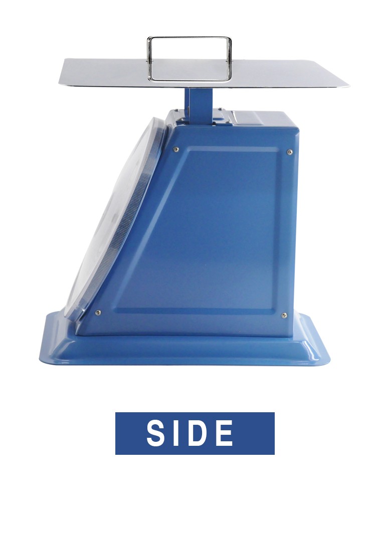 CAMRY Xiangshan SP-100 Degree Pan scale with stainless iron flat scale pan with handle mechanical spring scale platform scale single and double scale 100KG/LBS detail image 7