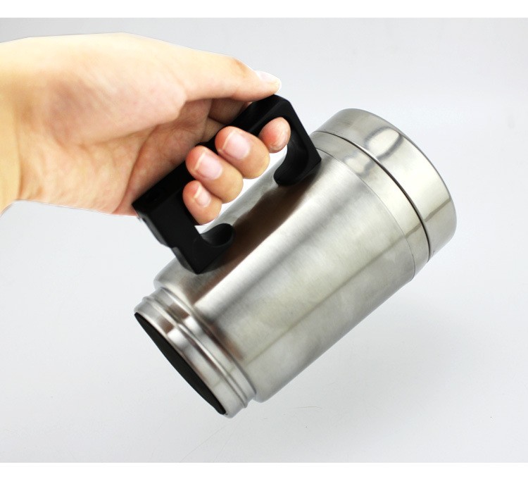 12V24v Car Water Cup Can Boil Water Car Electric Cup Car Water Heater Heating Cup 100 Degrees Specification drawing