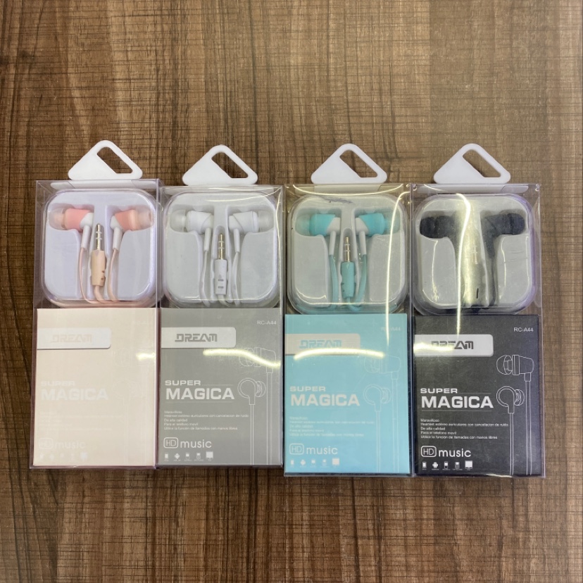 Flat wire macaron headphones detail image 1