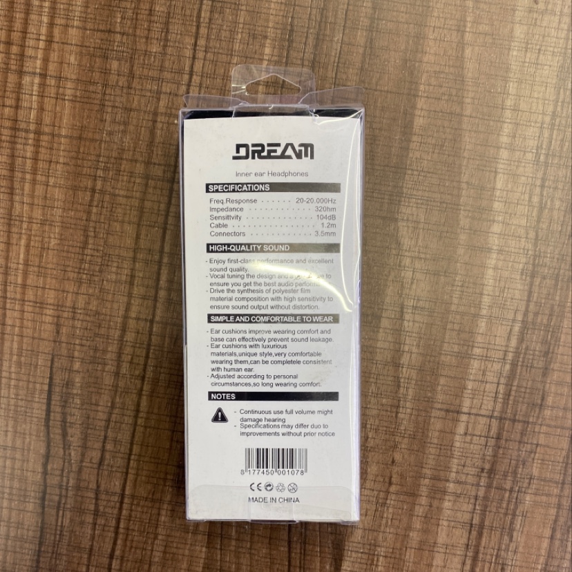 Electric ferry microphone headphones, braided wiring detail image 2