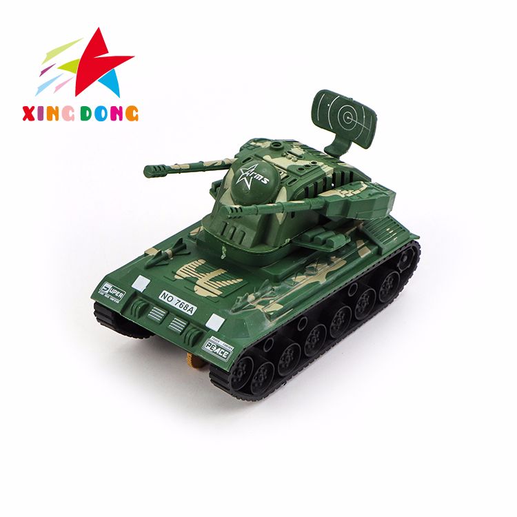 Plastic model mini military toy model tank Christmas gifts pull string car toys for boy thumbnail
