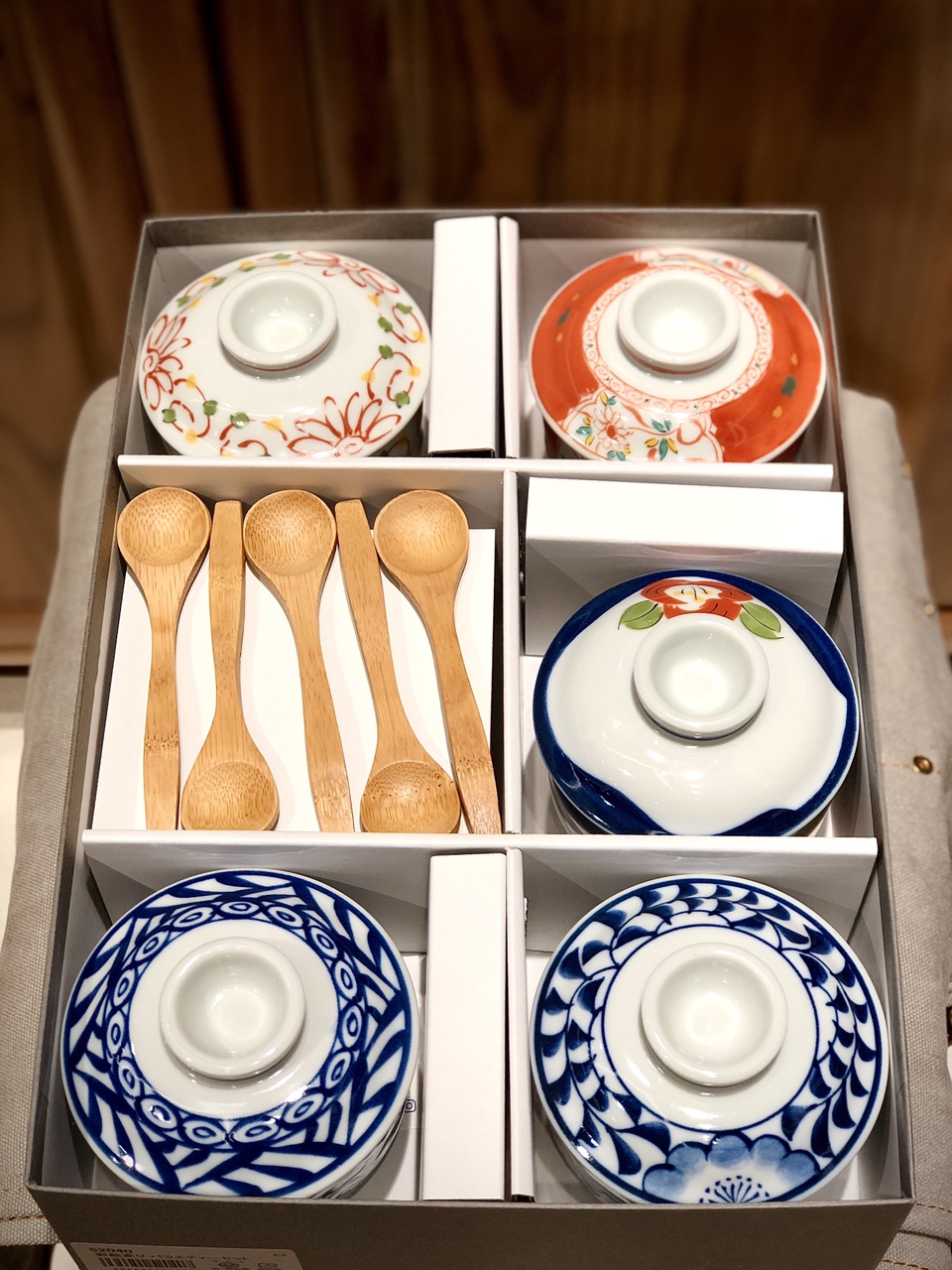 日本进口波佐见彩绘变蛋盅