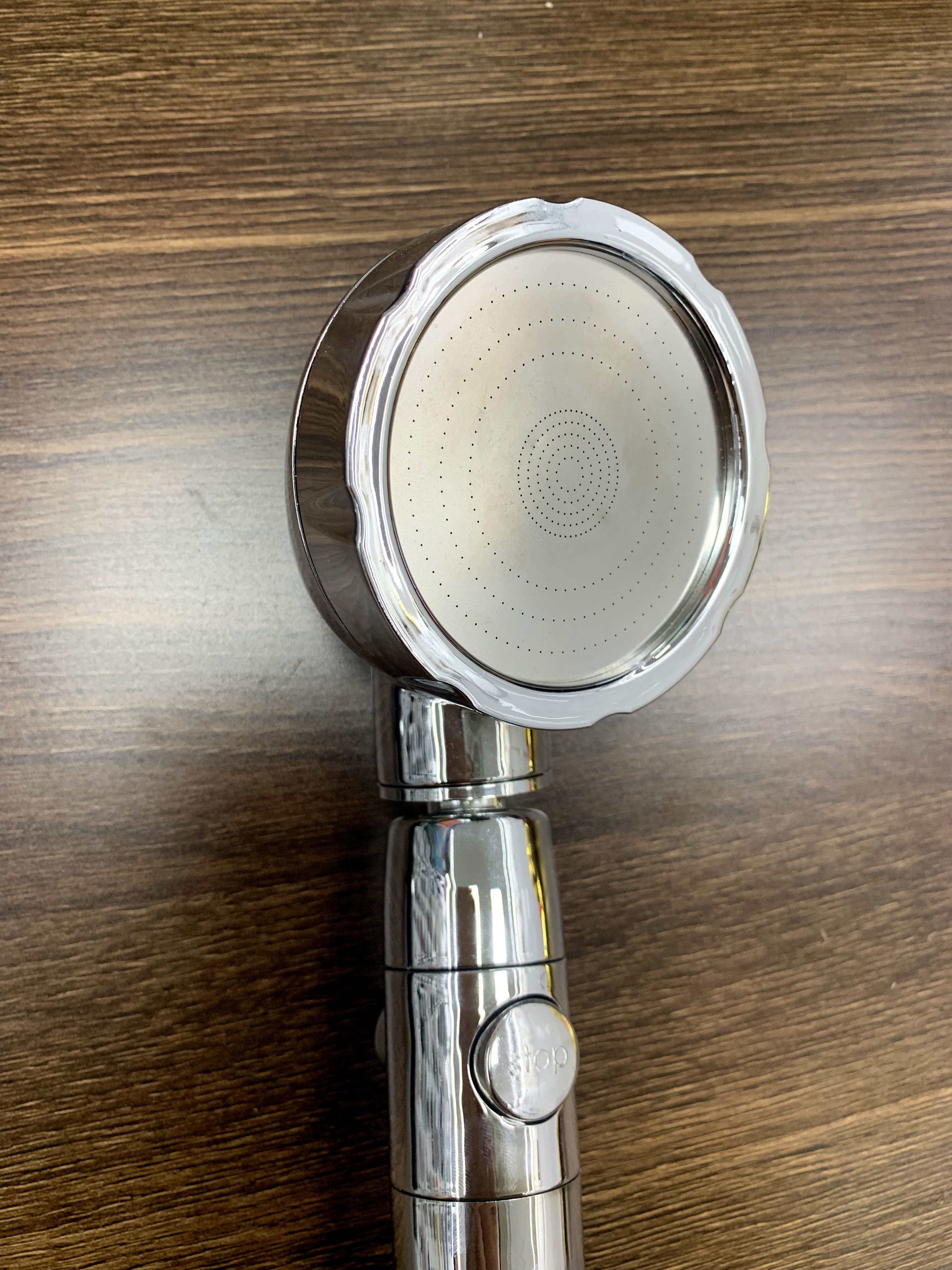 360-degree rotating three-speed universal pressure-increasing one-button water-stop showerhead, household detachable and washable showerhead detail image 20