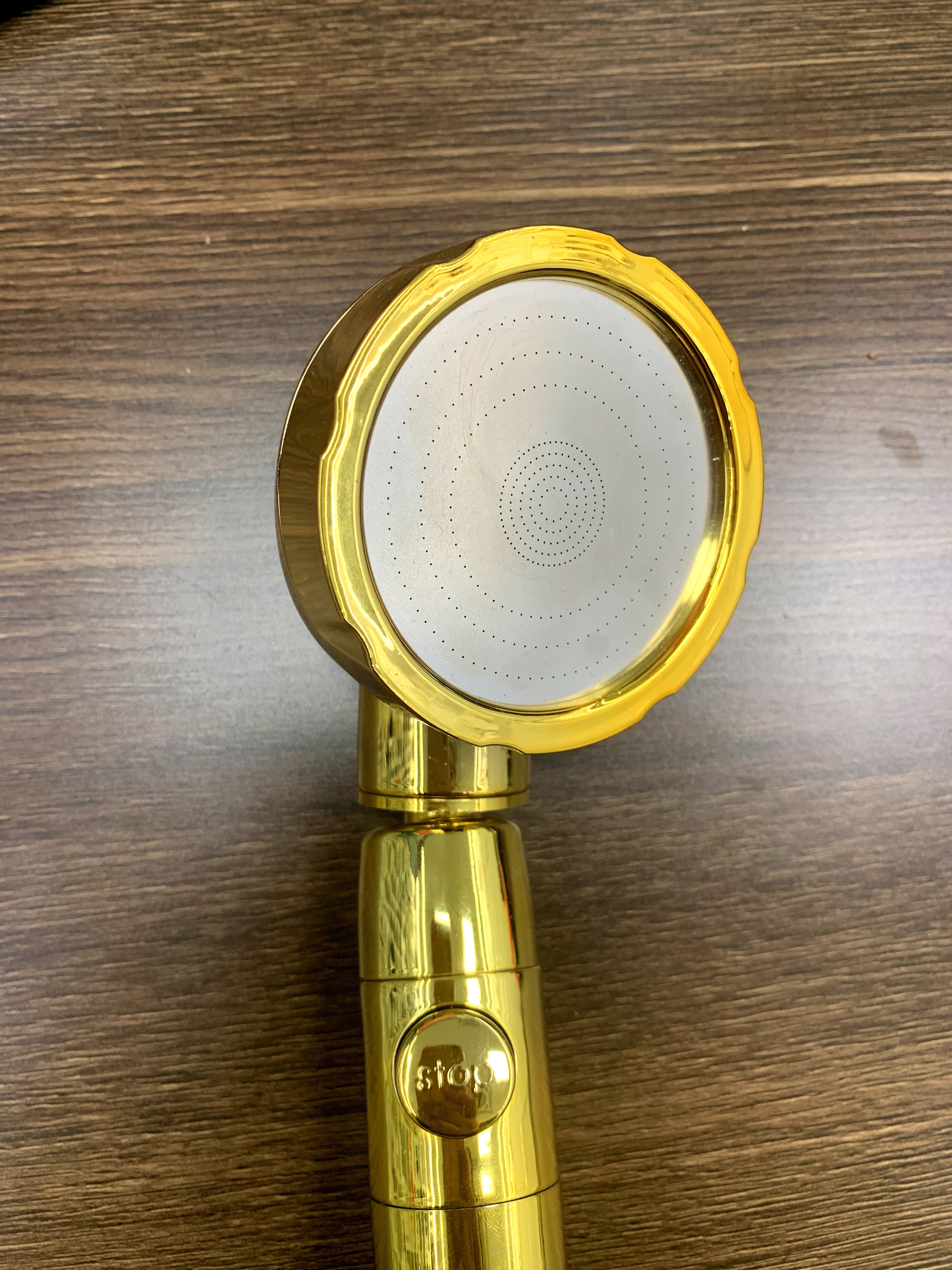 360-degree rotating three-speed universal pressure-increasing one-button water-stop showerhead, household detachable and washable showerhead detail image 18