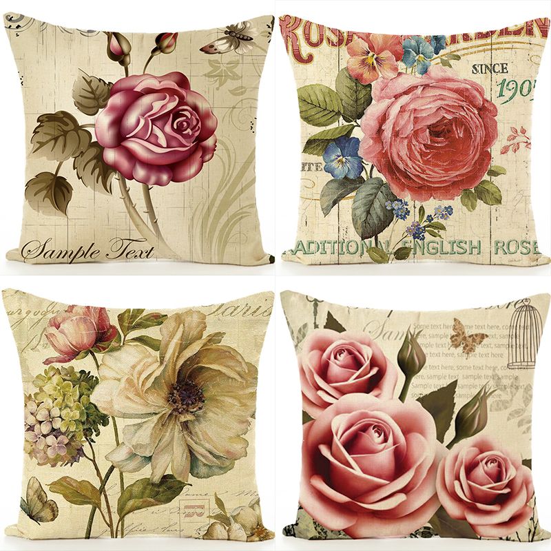 Amazon sells linen-printed pillow cases for sofas, office chairs, backs, living rooms and bed pillows thumbnail