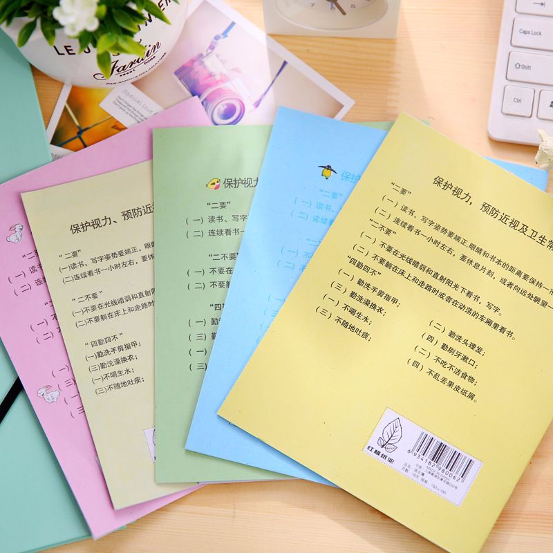 Korean Version Of Elementary School Students Unified Exercise Book/Homework Book Pinyin Tianzi Grid Chinese Math Book For Children Writing Item Picture