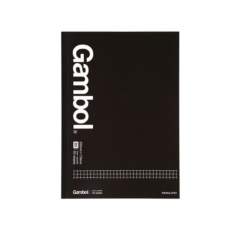 KOKUYO/ Kokuyo WCN-GNB1853 Gambol Wireless binding book, square B5/80 pages, black