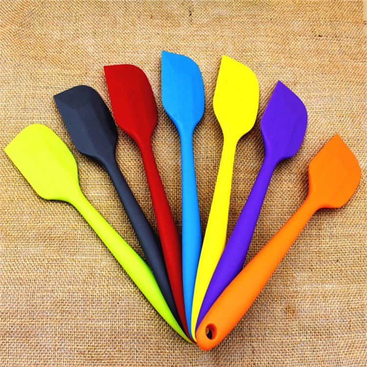 Kitchen Baking Supplies Silicone Kitchenware Silicone Cream Scraper Specification drawing