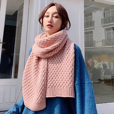 The Scarf Is Super Warm And Thick
