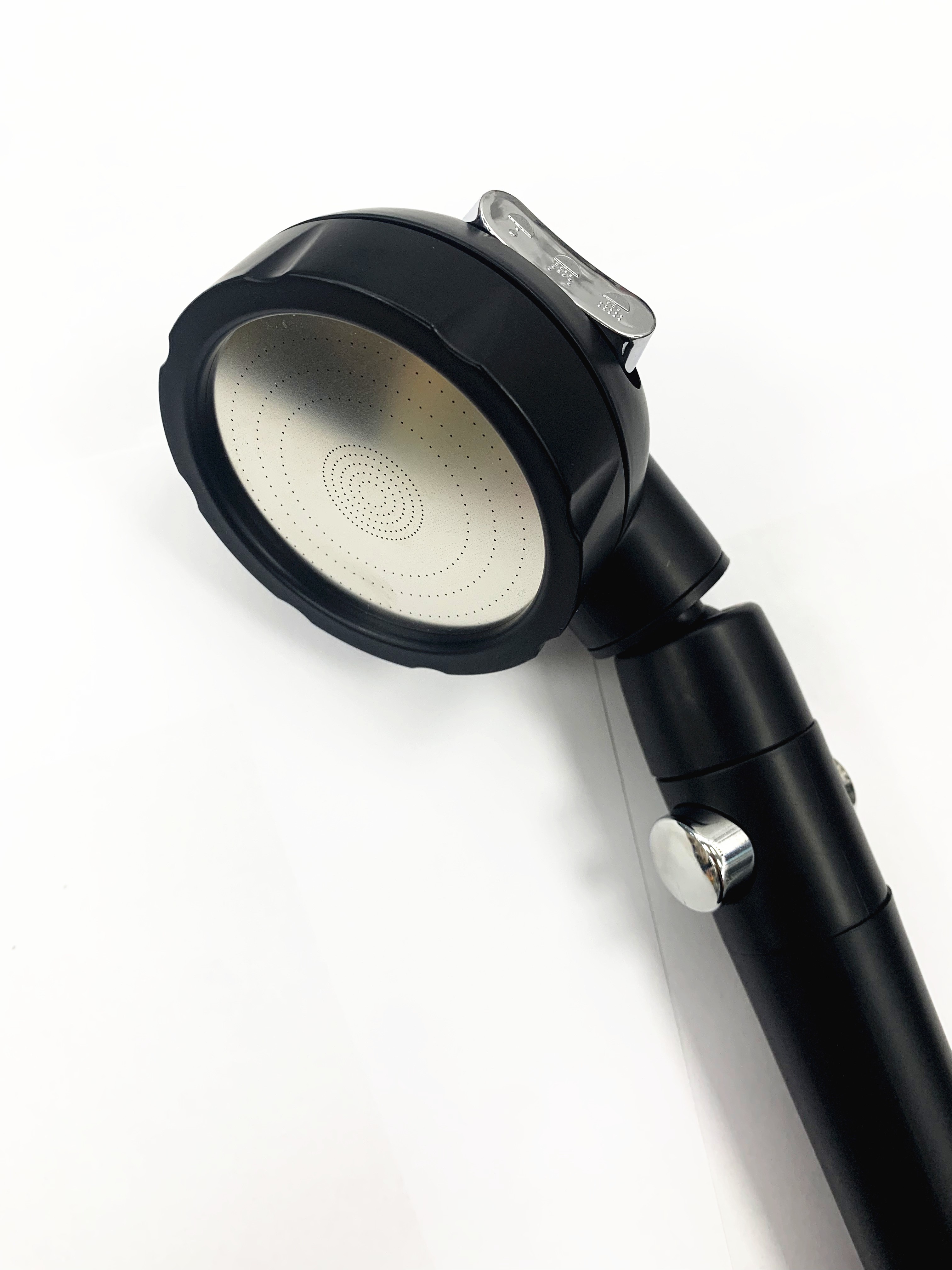 360-degree rotating three-speed universal pressure-increasing one-button water-stop showerhead, household detachable and washable showerhead detail image 9