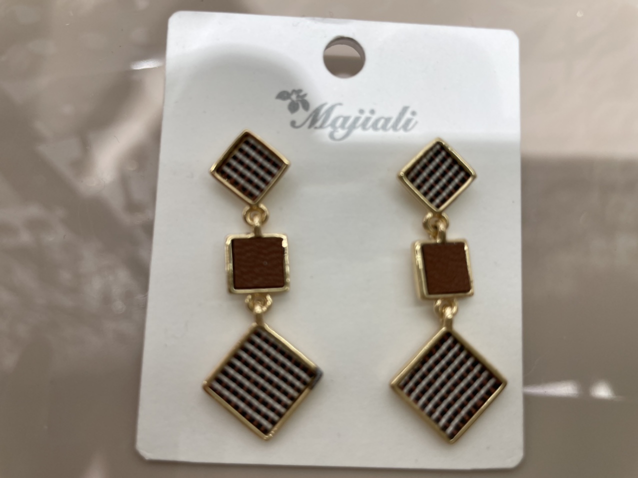 Korean Fabric Earrings