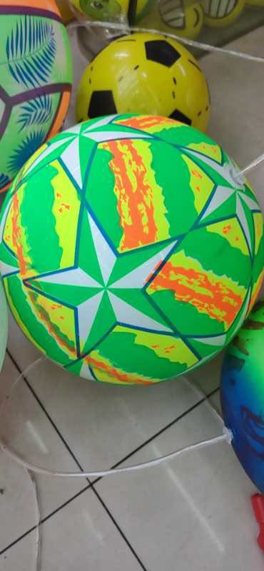 New inflatable ball, leather ball, fluorescent ball, fluorescent Five stars Specification image