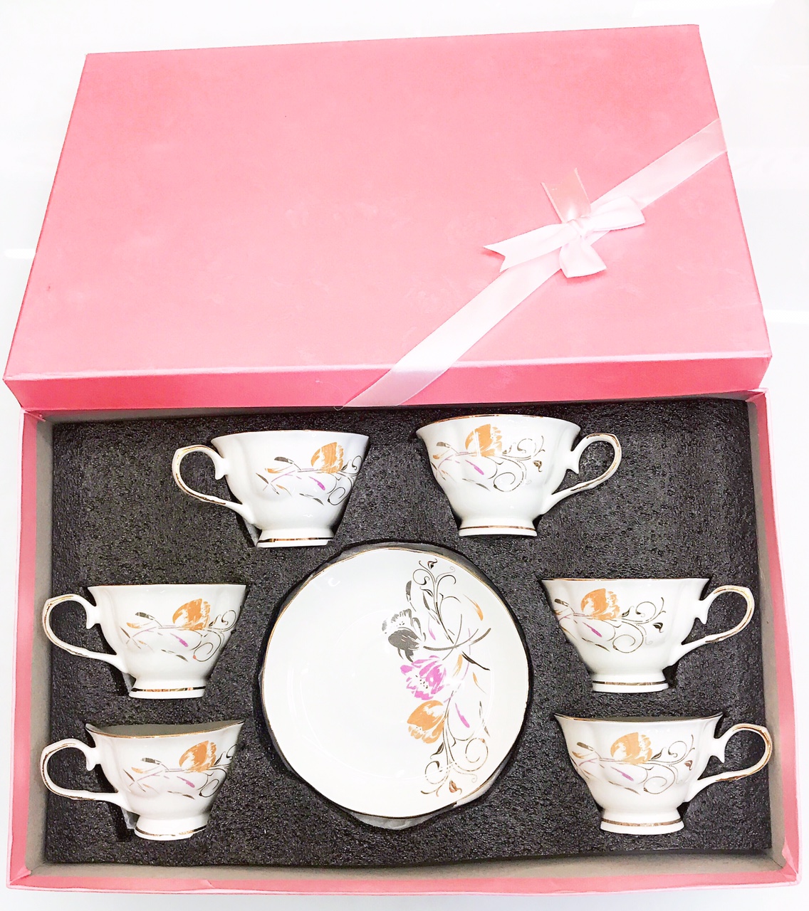 Six Cup and Saucer collection
