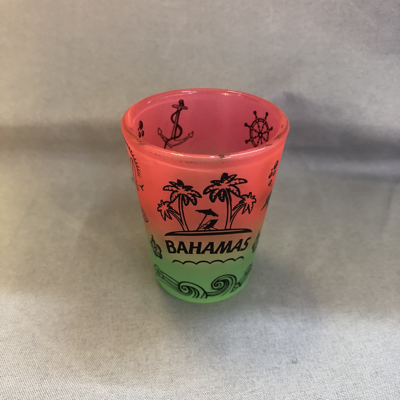 旅游工艺品玻璃杯家用茶杯水杯女ins耐高温彩色透明杯子网红果汁杯