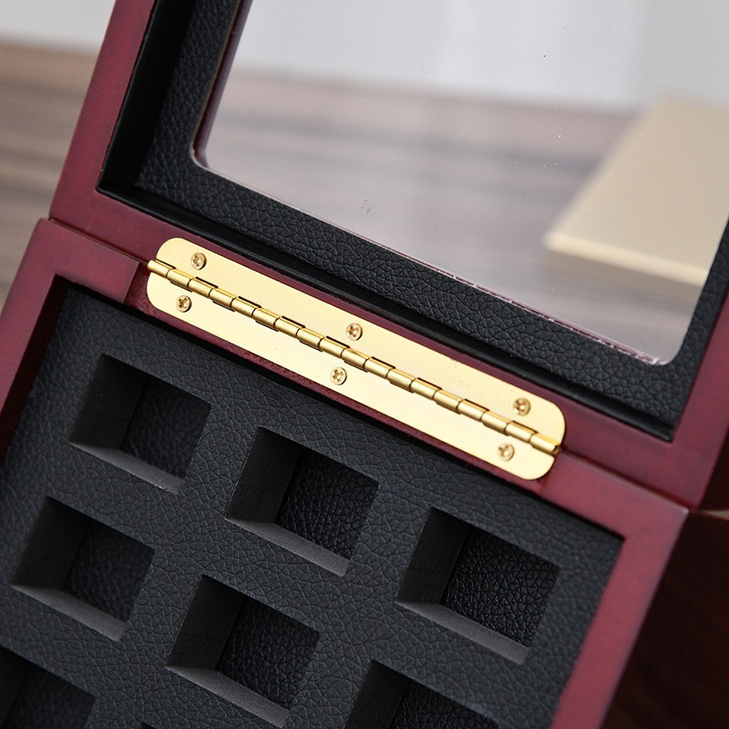 斜边冠军戒指木盒详情图7