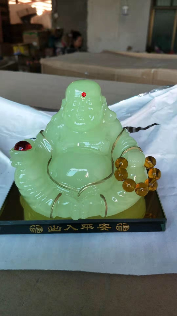 树脂夜光佛