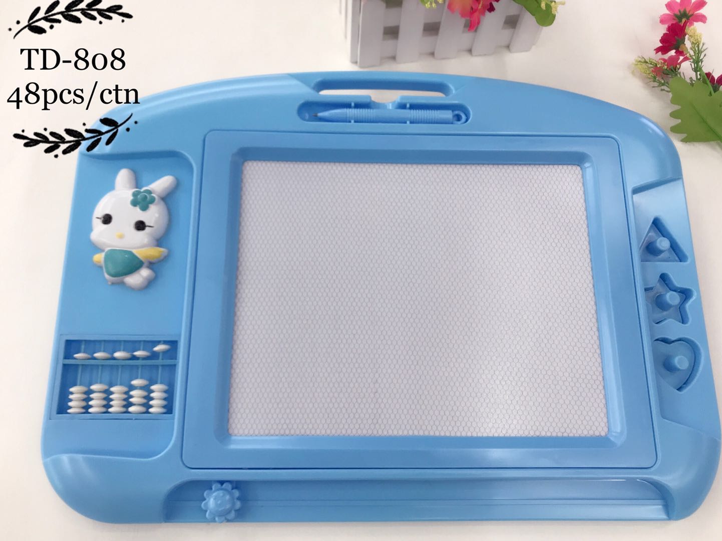 快乐熊儿童磁性写字板细节图