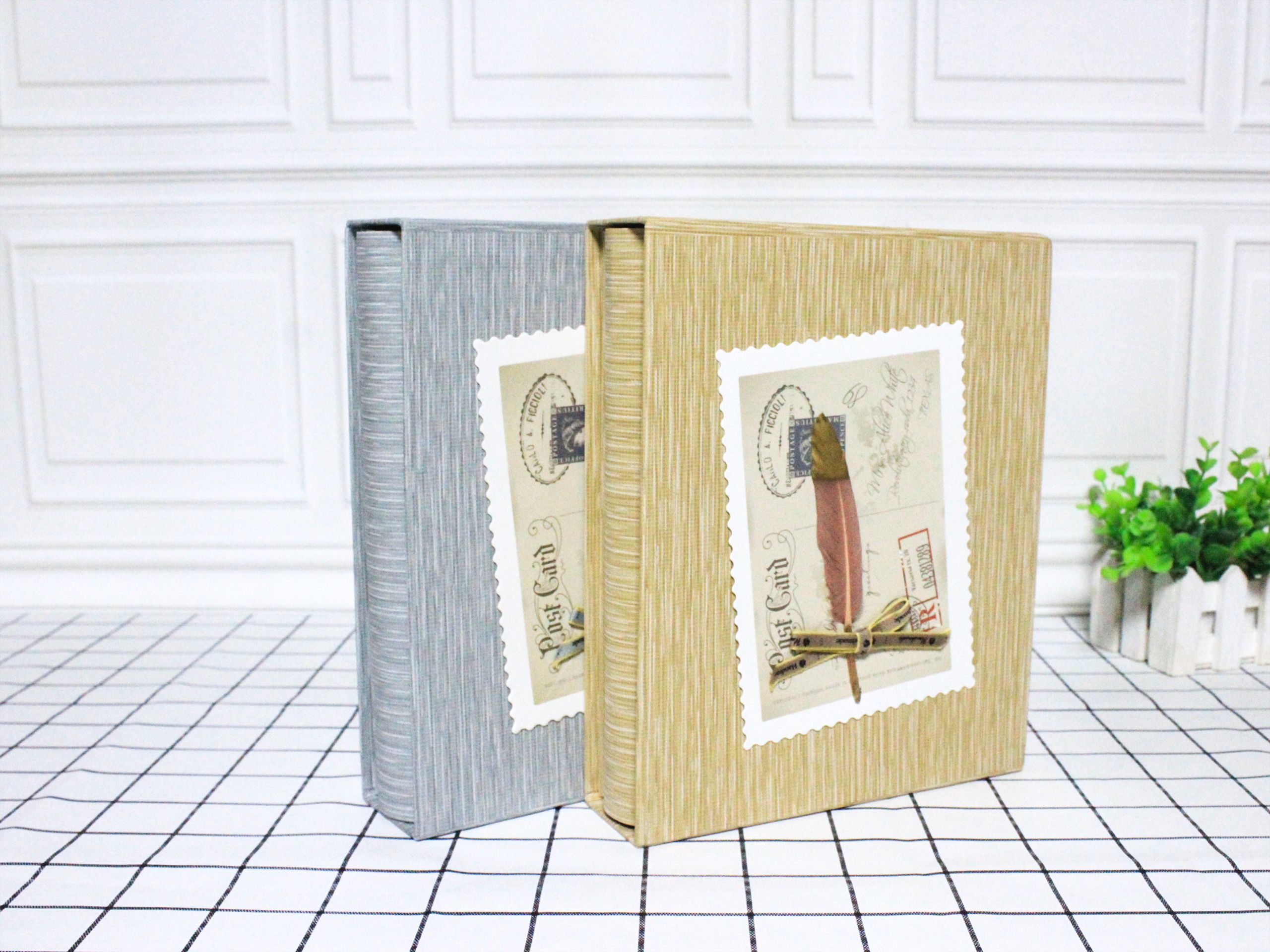 6 "200 pieces of special paper art retro album album thumbnail