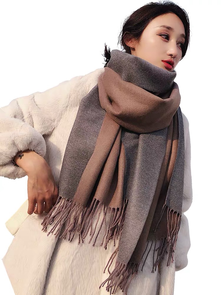 Warm And Thick Extra-Large Cute Temperament Scarf With Casual Trend