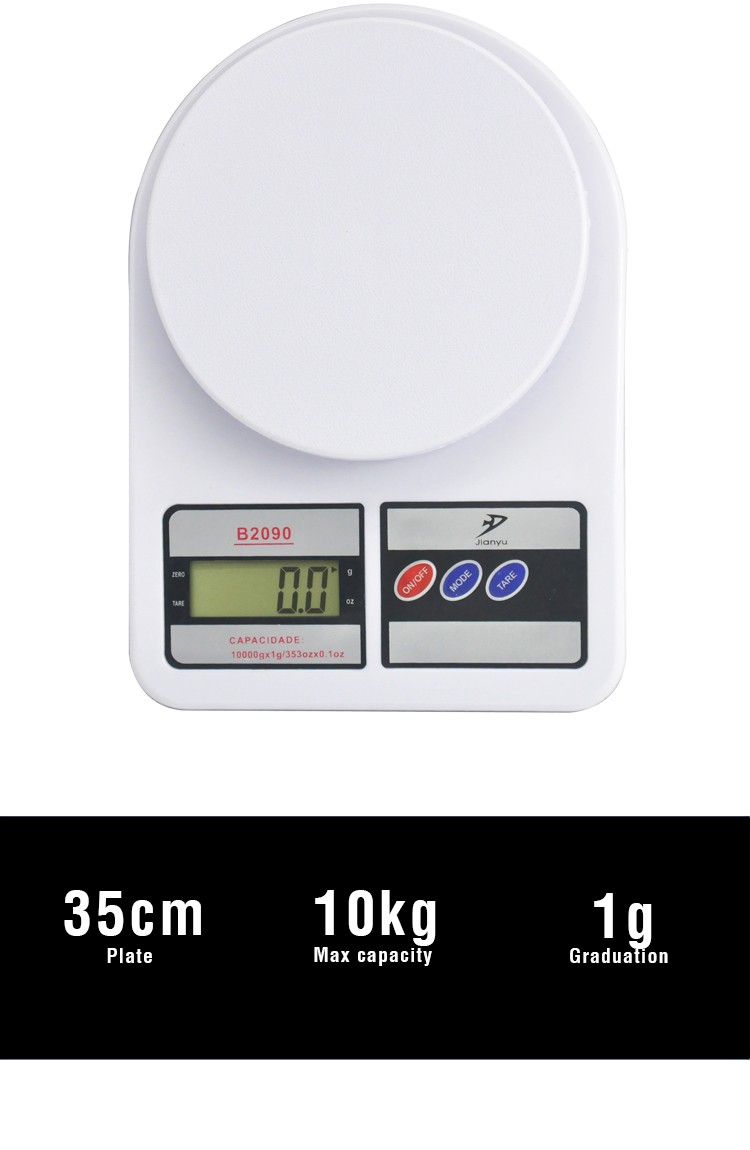 B2090家用电子厨房秤高质量高精度称食物蔬菜厨房秤详情图4