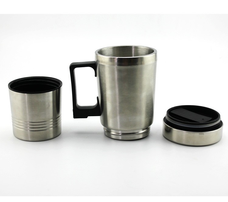 12V24v Car Water Cup Can Boil Water Car Electric Cup Car Water Heater Heating Cup 100 Degrees Item Picture