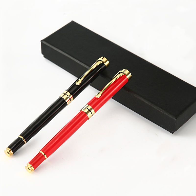 Metal signature pen for office and business use, financial special signature pen, creative set of metal pen