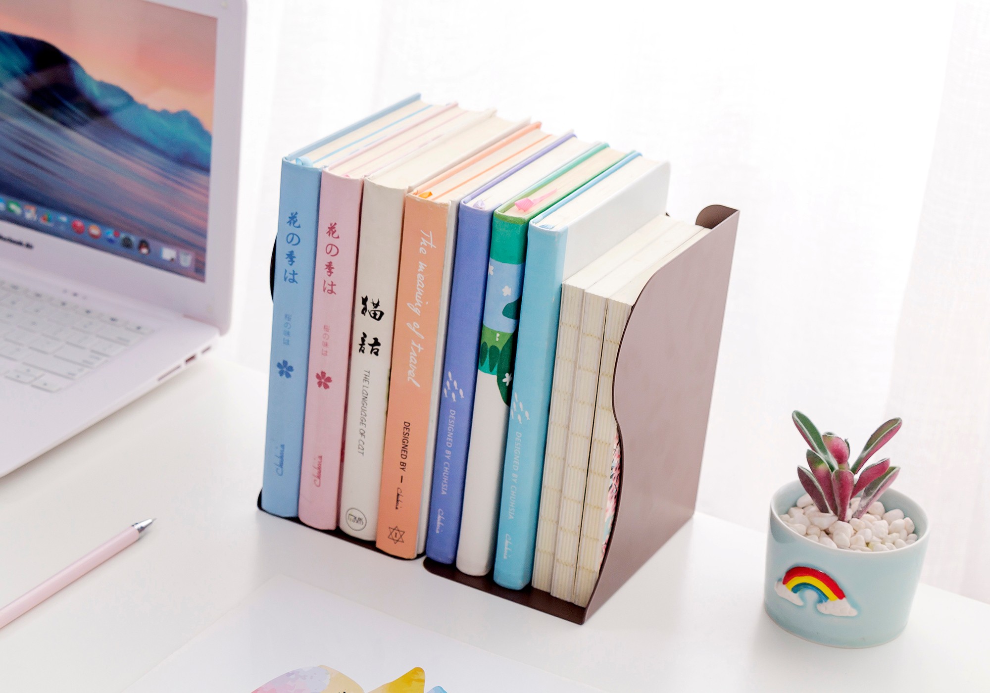 义乌好货铭强6038伸缩书立拉伸书立收纳书立系列工厂定制生产详情图15