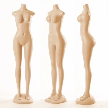 【批发】女装模特道具无头无手假人模特PE女全身模特人体模型道具展示架子