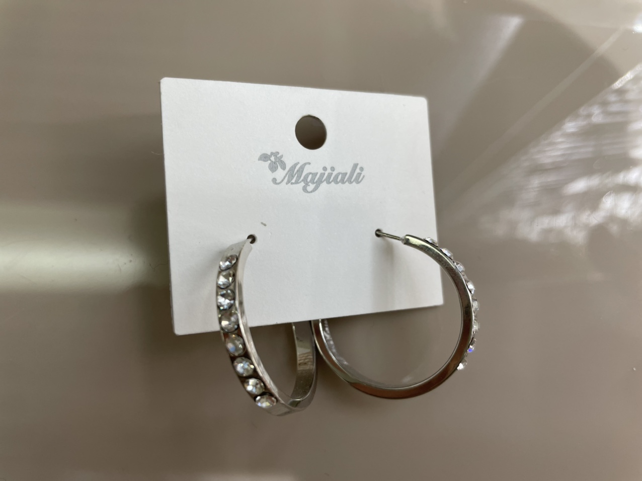 European And American Air Set Diamond Ear Ring