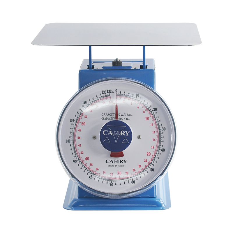 CAMRY Xiangshan SP-60 Degree Platform scale with stainless iron flat scale plate, mechanical spring scale platform scale, single and double scales, 60KG/LBS details Picture