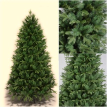 依阳圣诞工艺2.1M尖头PVC+PE叶混合高档树