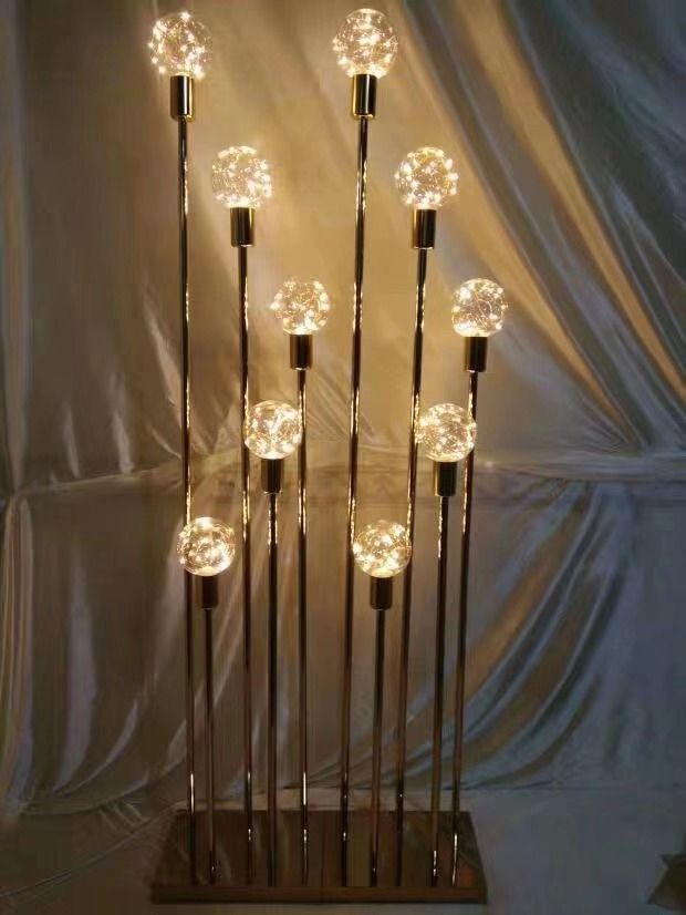 Five copper wire leads