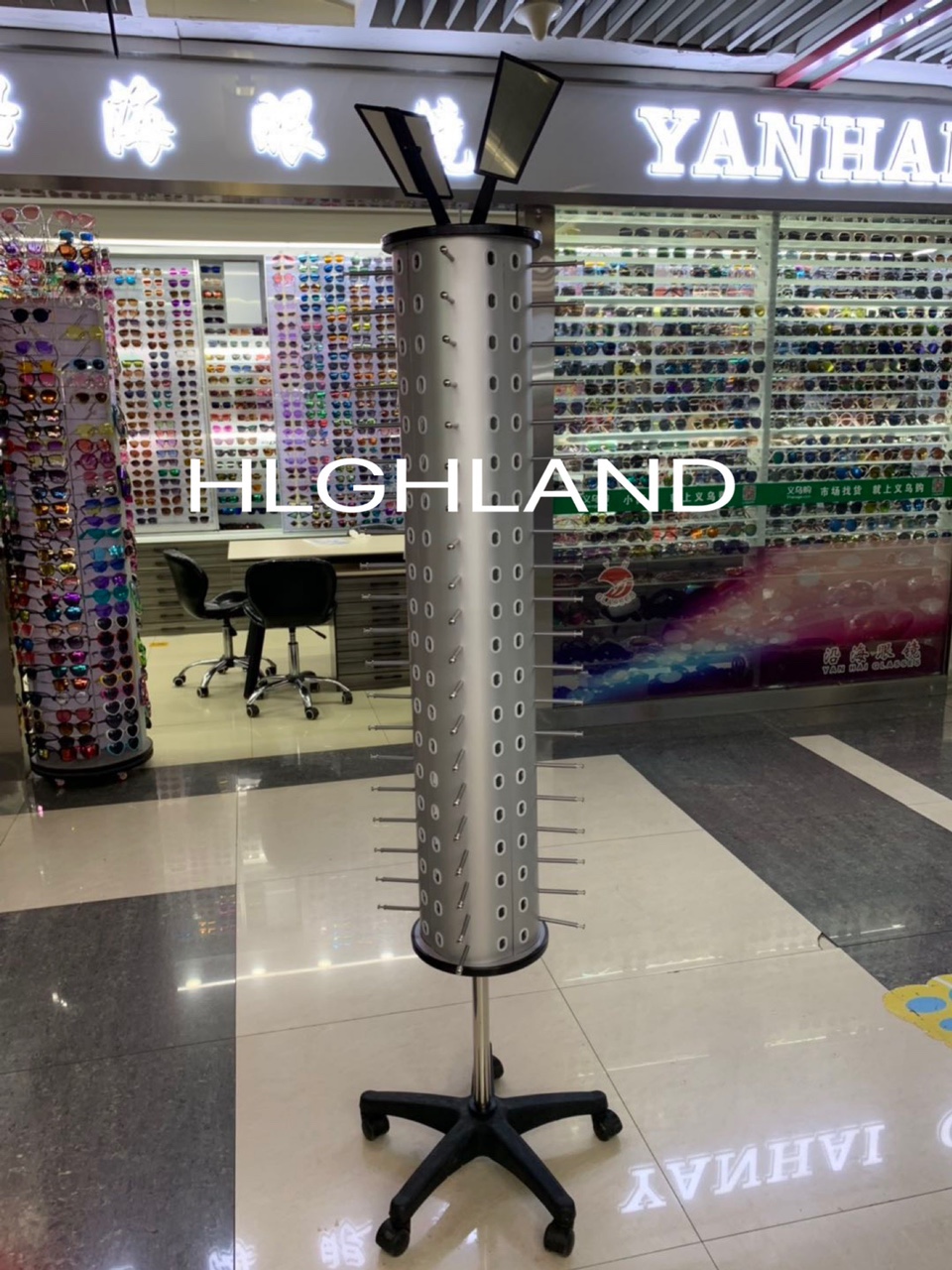 海澜德工厂直销 银色展示架