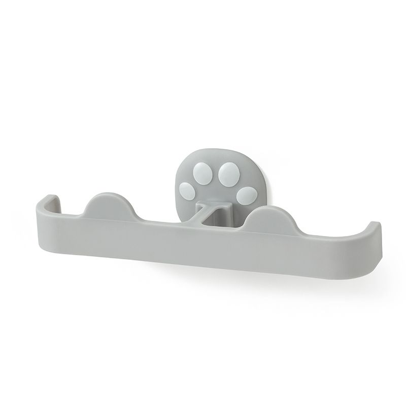 Creative cat paw non-drilling wall-mounted modular slipper rack for home bathroom and toilet slipper draining and storage rack Item Picture