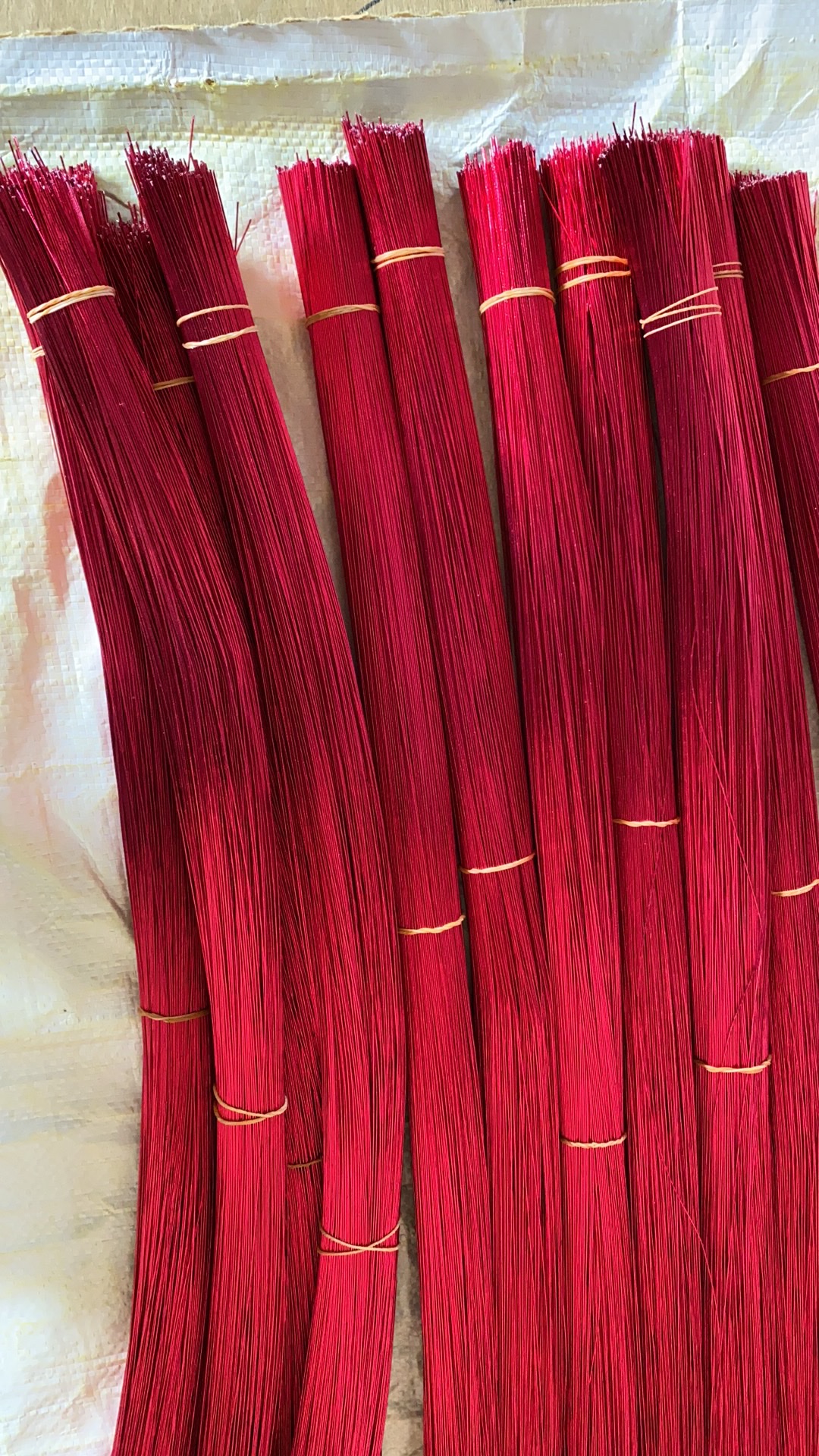 丝网花材料，工艺品材料彩色膜包铁丝，摇钱树材料详情图3