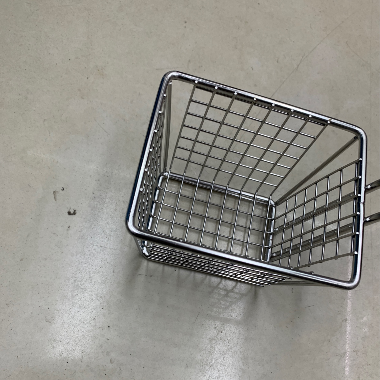 正四角空迷你油炸篮产品图