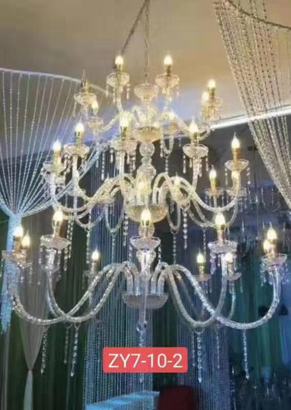 10+8+6 chandeliers