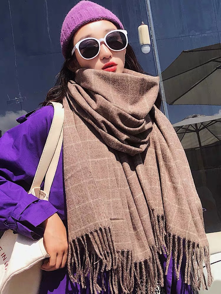Scarf Super Warm Thick All Cute Students Casual Fashion Generous