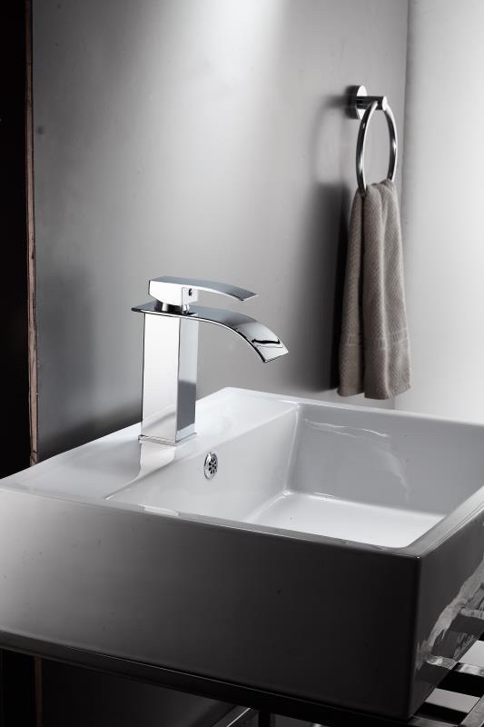 Electroplated tabletop waterfall faucet details Picture