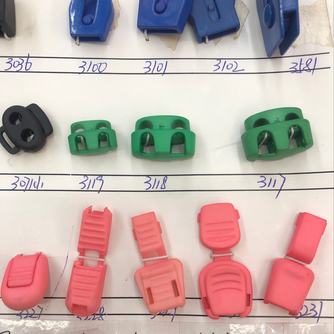 尼龙吊钟、绳扣颜色可按客户要求定制产品图