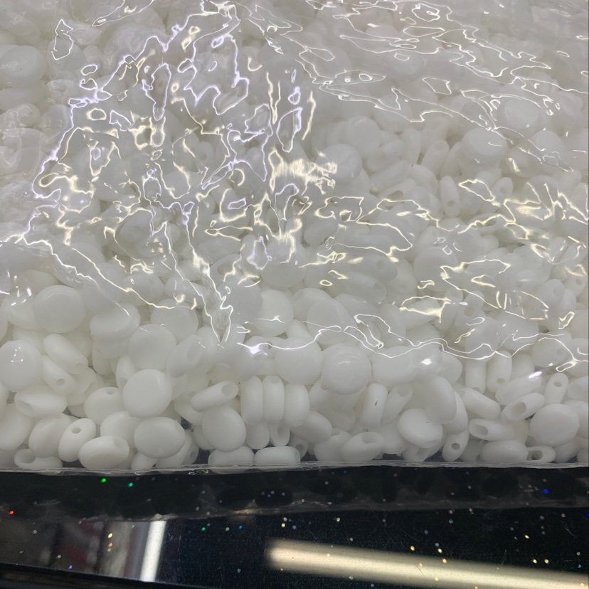 硅胶口罩带调节扣松紧扣扁头软胶固定大小扣子产品图