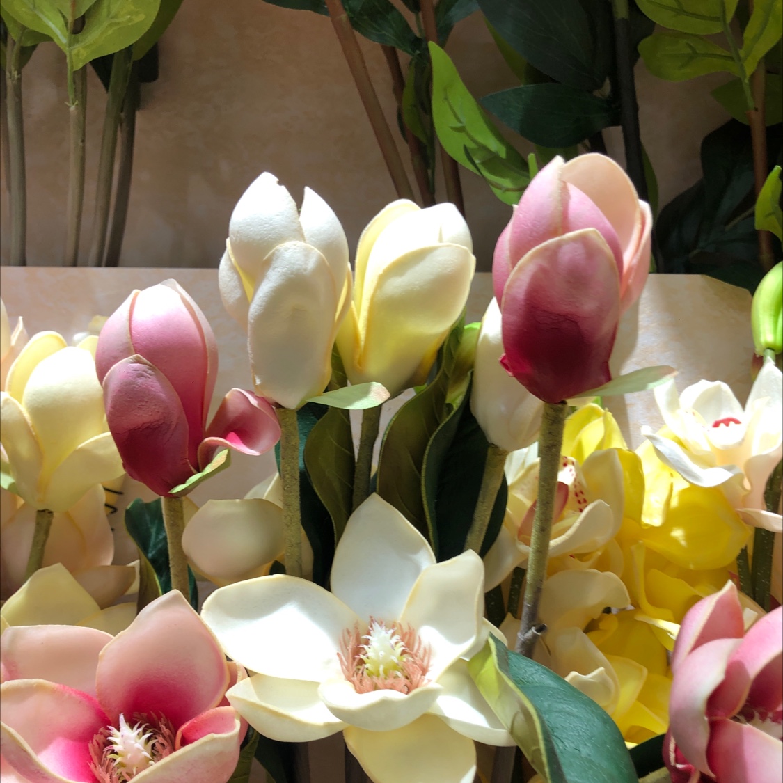 Imitation natural exquisite simulation flower multi-layer imitation natural exquisite simulation flower multi-layer hand-cut beautiful kapok thumbnail