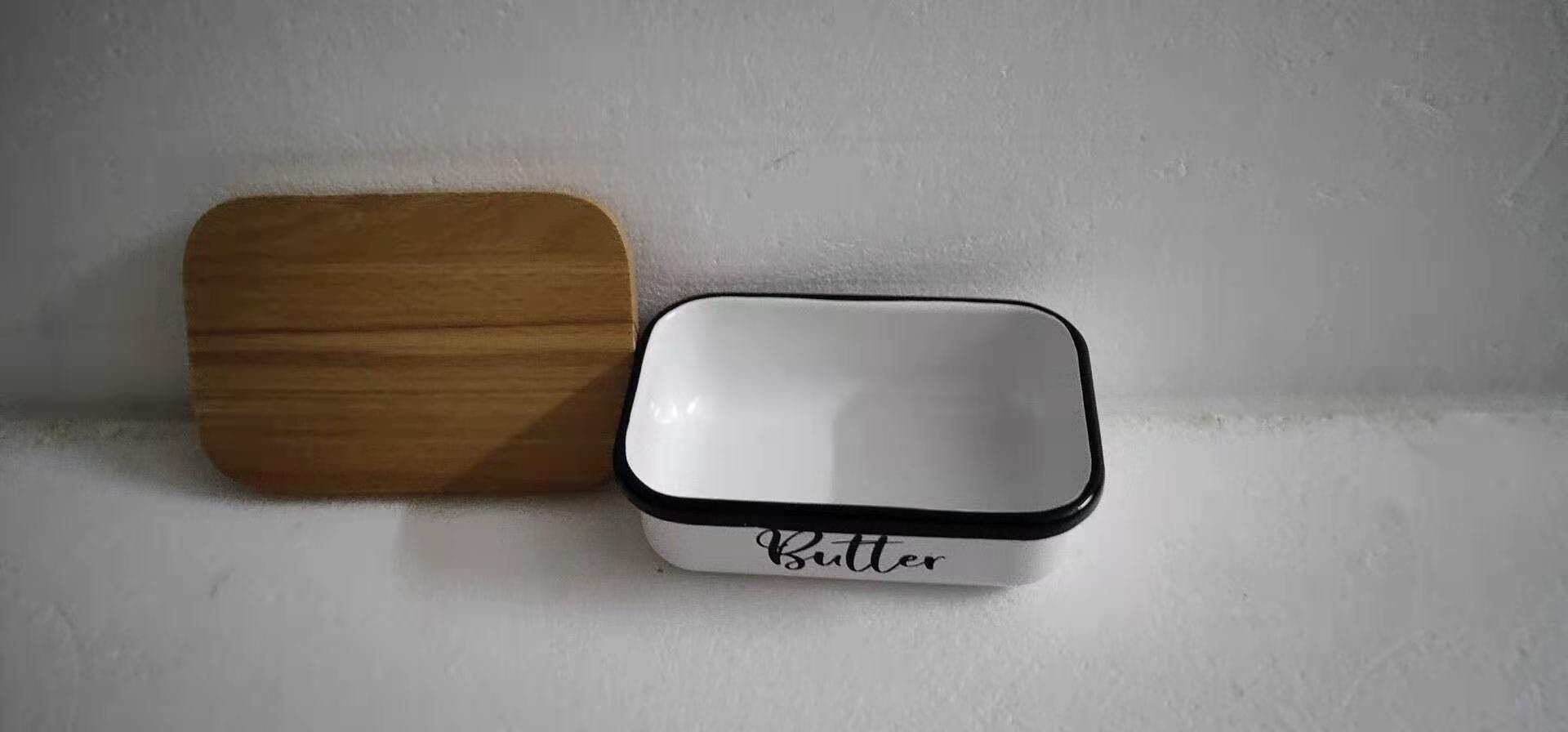 居家日用必需品餐饮生鲜镀锌铁材质牛油保鲜盒细节图