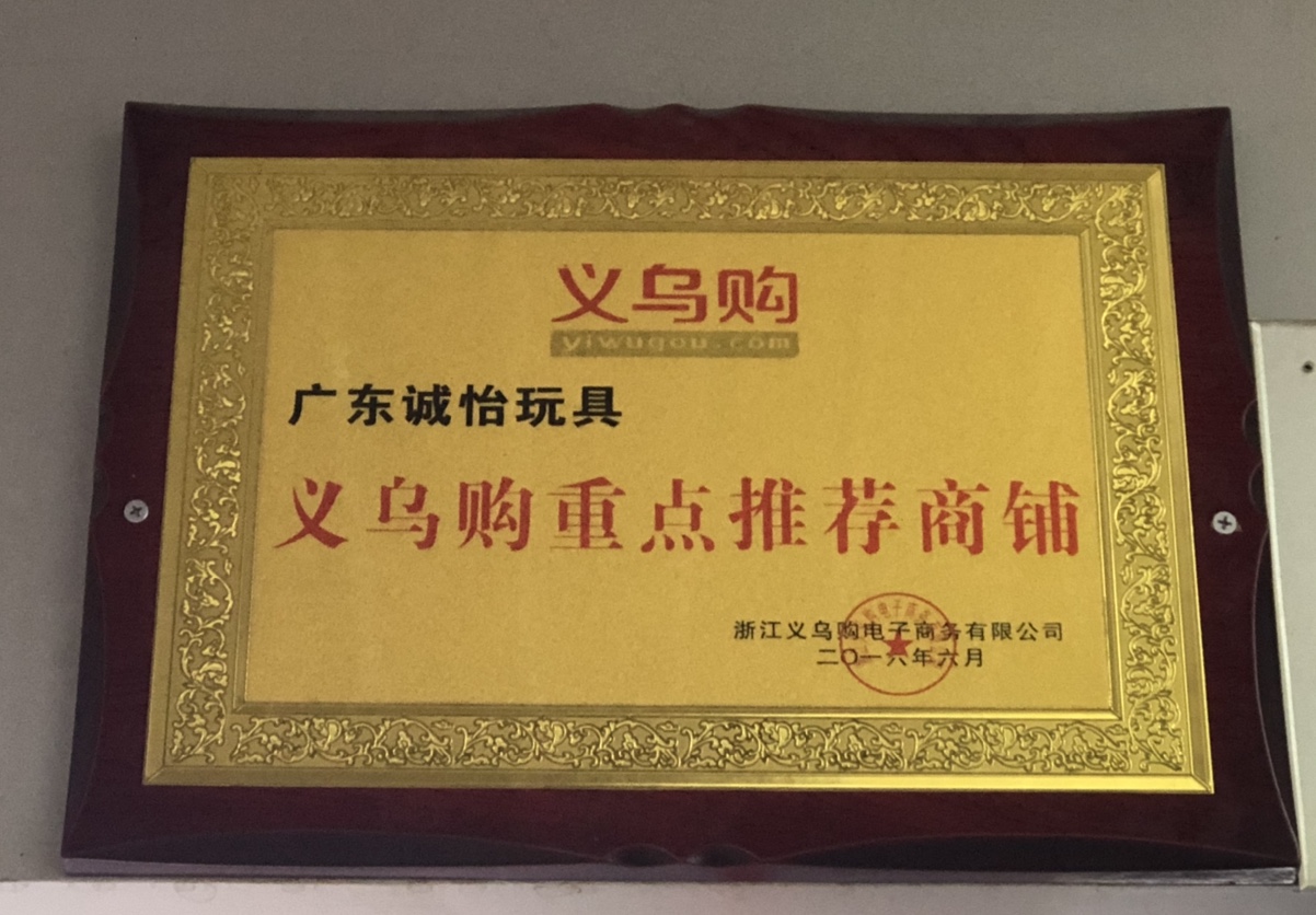 Guangdong Chengyi Toys qualification pic - 1