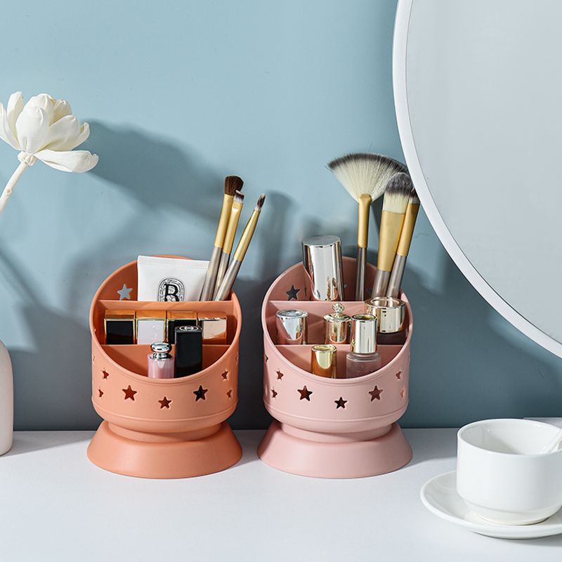 Multi-functional layered pen holder, three-compartment storage box for study and office, simple makeup brush, star-shaped chopstick cage, pen holder storage box Application Scenario