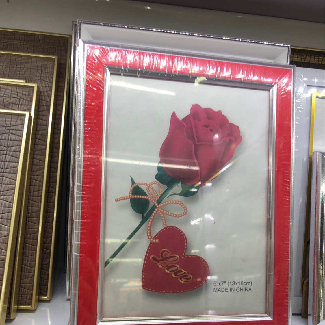 塑料相框证件框图