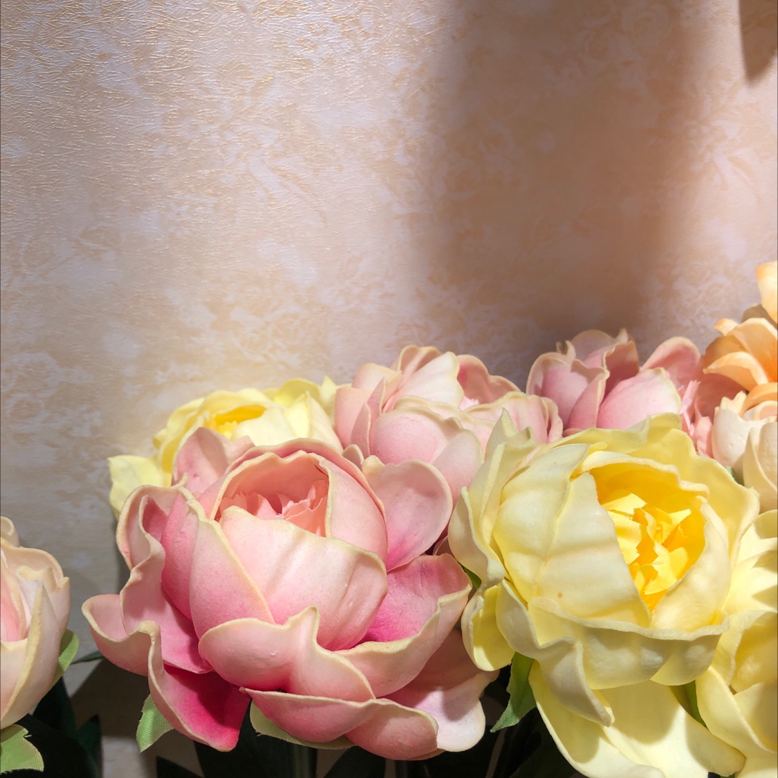 Imitation of natural delicate simulation flower multi-layer imitation of natural delicate simulation flower multi-layer hand-cut small peony thumbnail