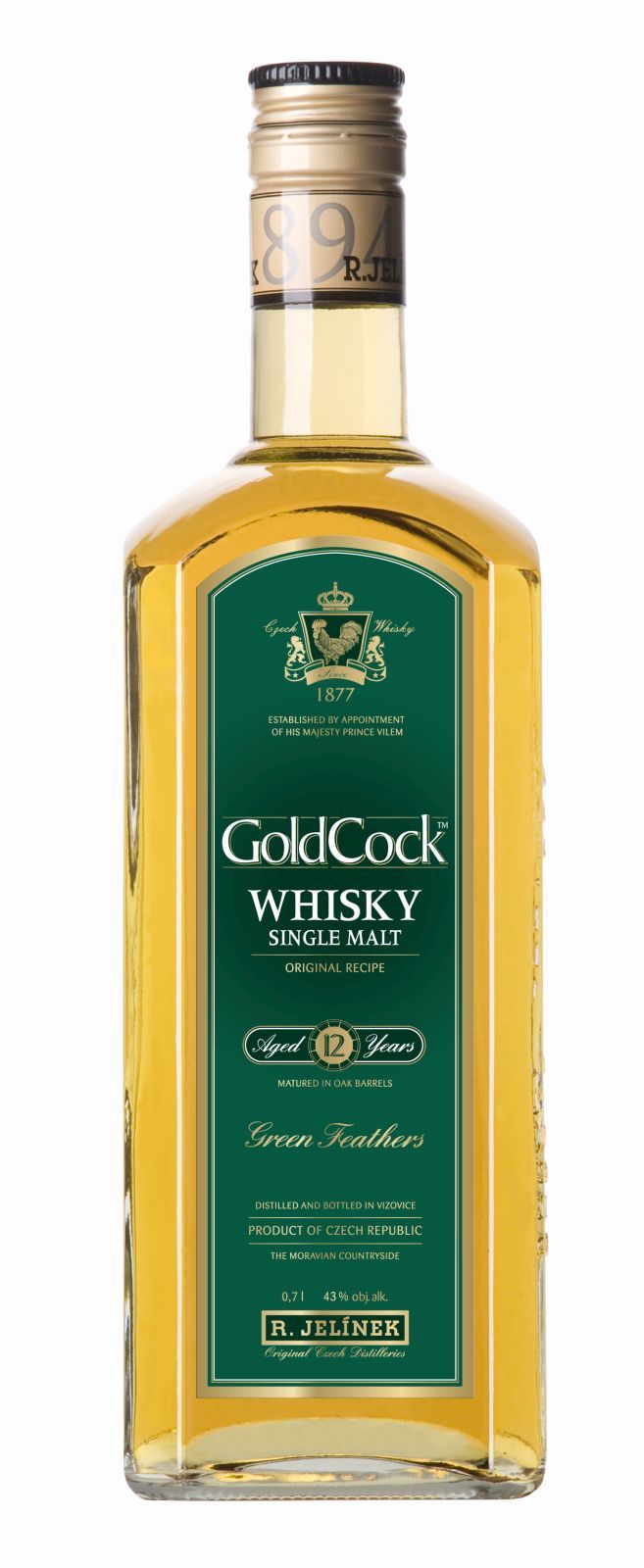 Gold Cock Whisky捷克金公鸡威士忌12年 0,7L详情图7