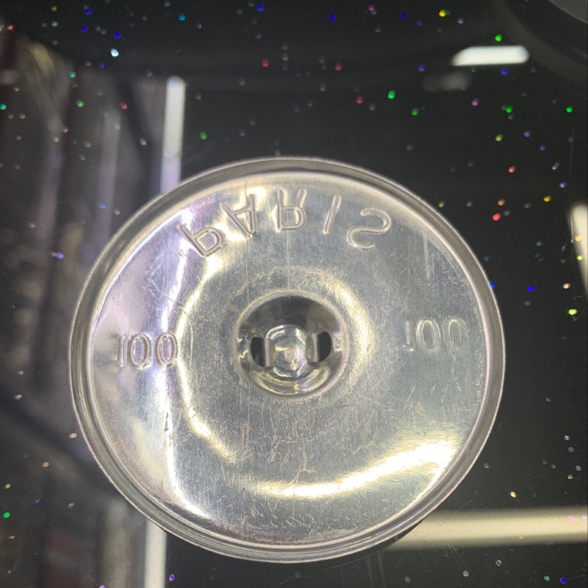 包扣扣胚100#铝底塑料低沙发包扣大衣扣白底实物图